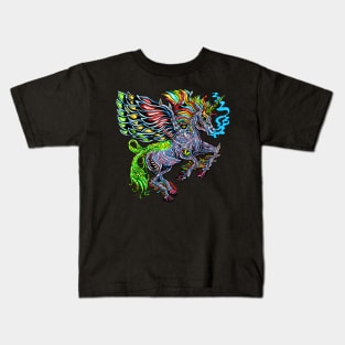 Monster Unicorn Kids T-Shirt